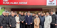 İYİ Parti Kocaeli depremzedeler için kan vermeye gitti