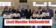 Liseli Mucitler Ödüllendirildi