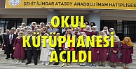 Okul kütüphanesi açıldı