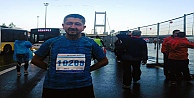 Rıdvan Şükür, İstanbul Maratonunda Koştu.