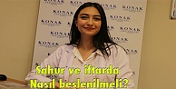 Sahur ve iftarda nasıl beslenilmeli?