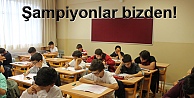 Şampiyonlar bizden!