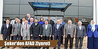 Şeker'den AFAD Ziyareti