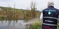 Sıcaklıkların Gelmesiyle Larva İle Mücadele Çalışmaları Başladı