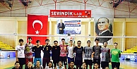 Voleybolcular sıkı çalışıyor