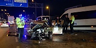 Zincirleme trafik kazasında 2 kişi yaralandı