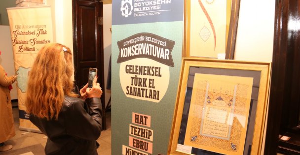 Türk Süsleme Sanatlarının  en güzel eserleri bu sergide