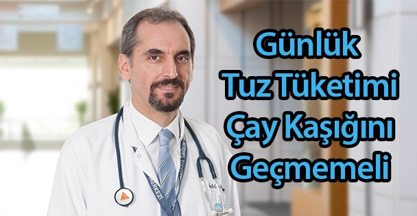 Tuz Tüketimi Çay Kaşığını Geçmemeli