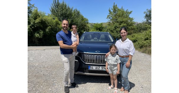 Uzun Süredir Beklediği Togg'a Kavuştu, Çifte Bayram Yaşadı