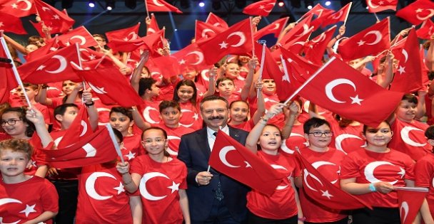 Vali HÜsein Aksoy'dan 23 NİSAN KUTLAMA MESAJI