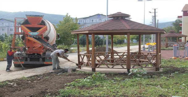 Yeni Yazlık'a yürüyüş yolu yapılıyor