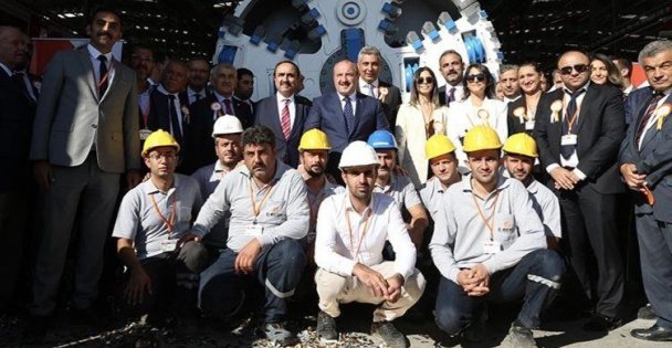 Yerli ve milli tünel açma makinesi Kocaeli'de kullanılacak