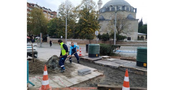 Yol Bakım Timiyle kaldırımlar daha güvenli